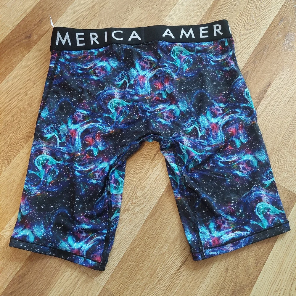 NWT American Eagle Boxer Brief Galaxy XS
